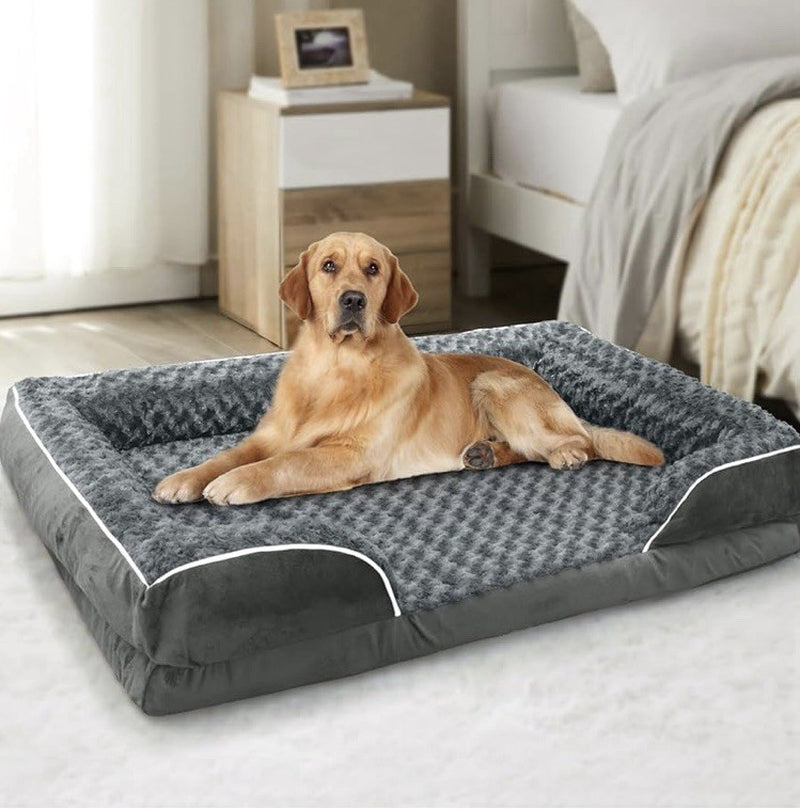 Orthopedic Dog Bed, Pet Sofa Bed with Removable Washable Cover 42” X 31” X-Large