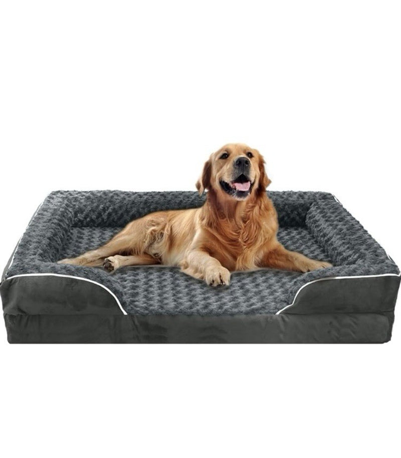 Orthopedic Dog Bed, Pet Sofa Bed with Removable Washable Cover 42” X 31” X-Large